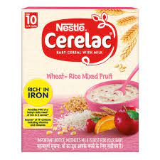 NESTLE CERELAC WHEAT-RICE MIXFRIUT 300GM